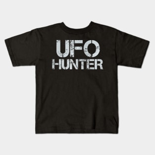 UFO alien Hunter Kids T-Shirt